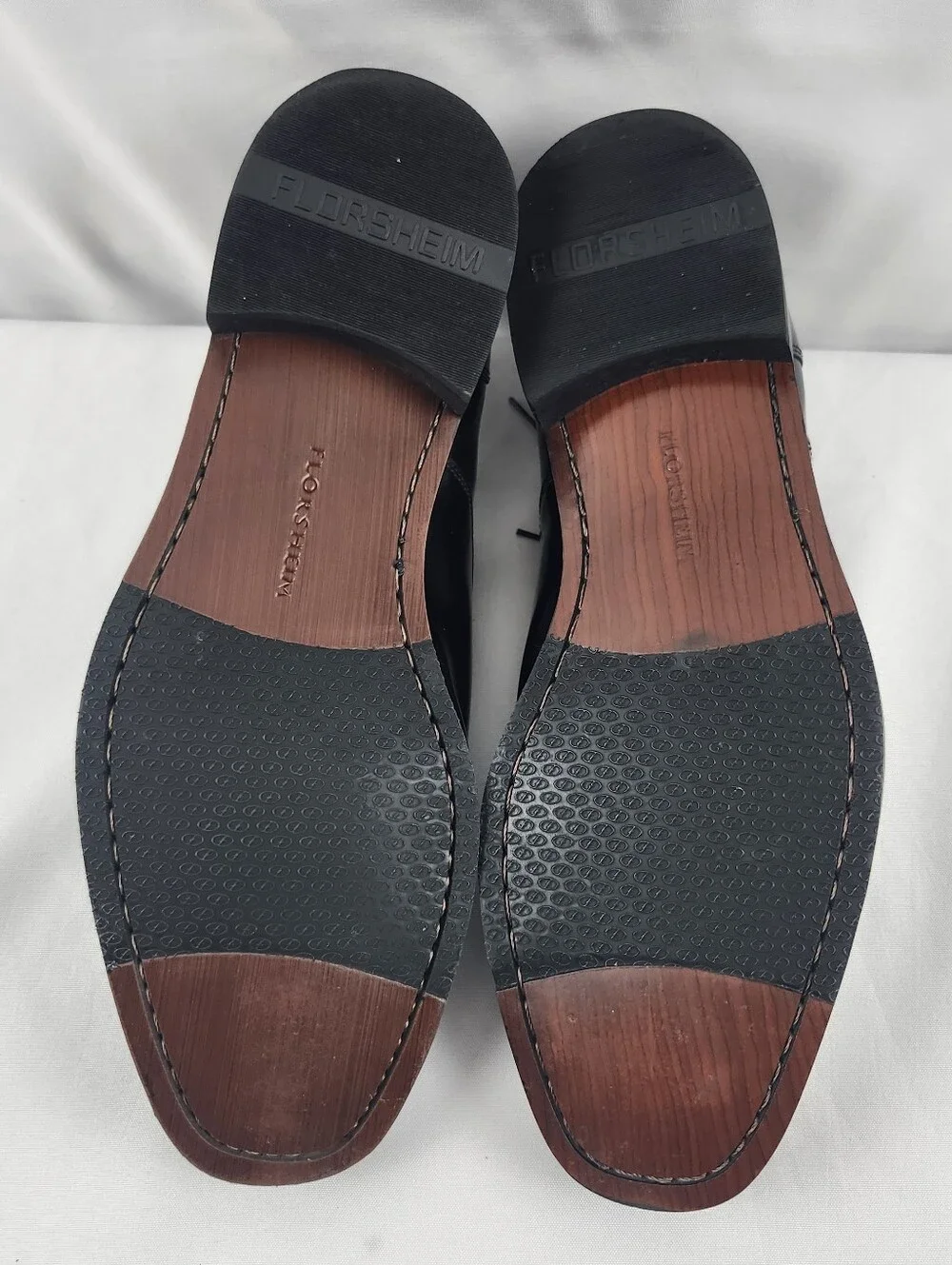 Florsheim Lexington Cap Toe Oxford Shoes Black Mens 12 D (Medium Width)